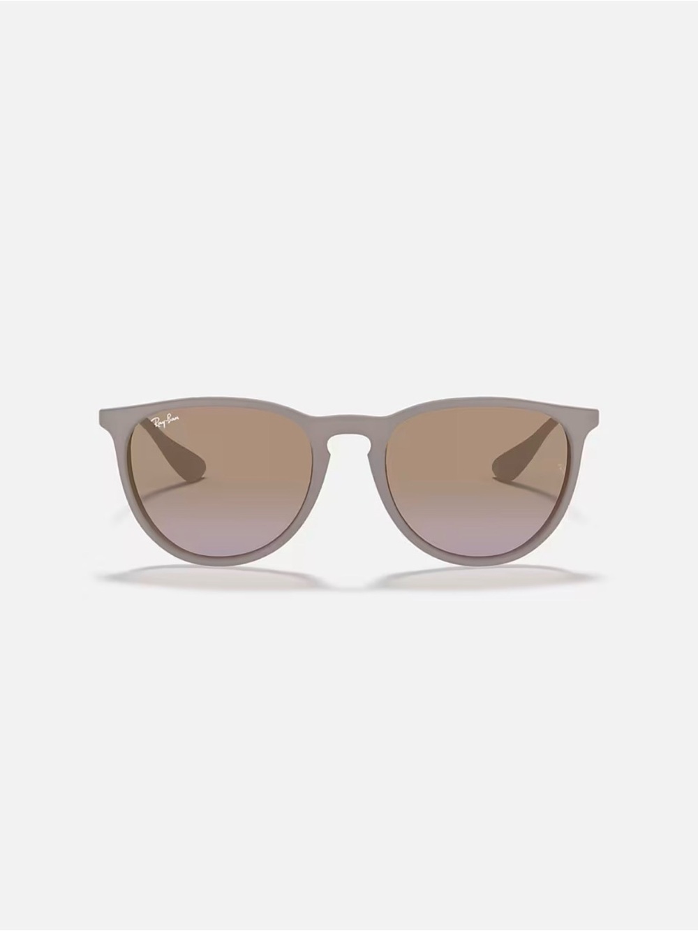 Ray Ban Erika Classic Matte Dark Sand Womens Sunglasses - Picture 2 of 7